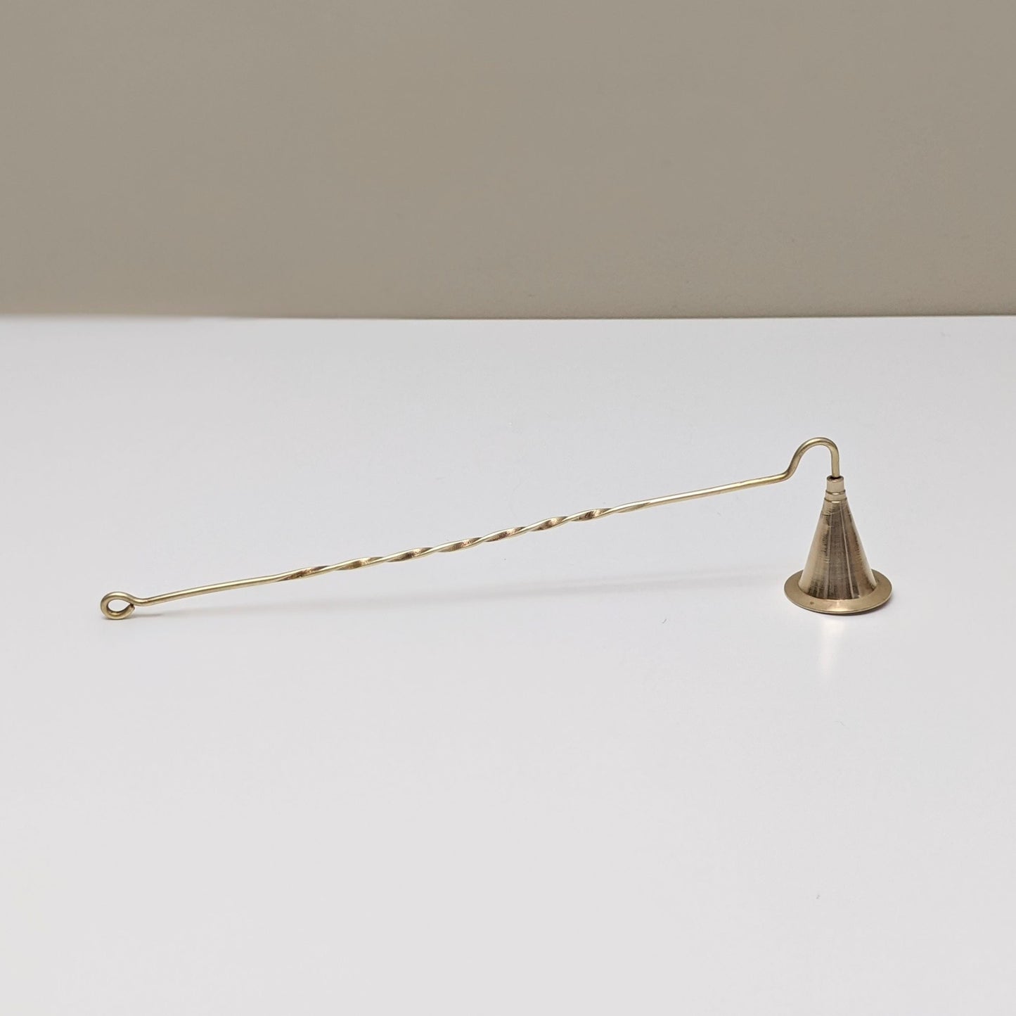 Vintage Brass Candle Snuffer | Mid Century Modern | Boho Decor