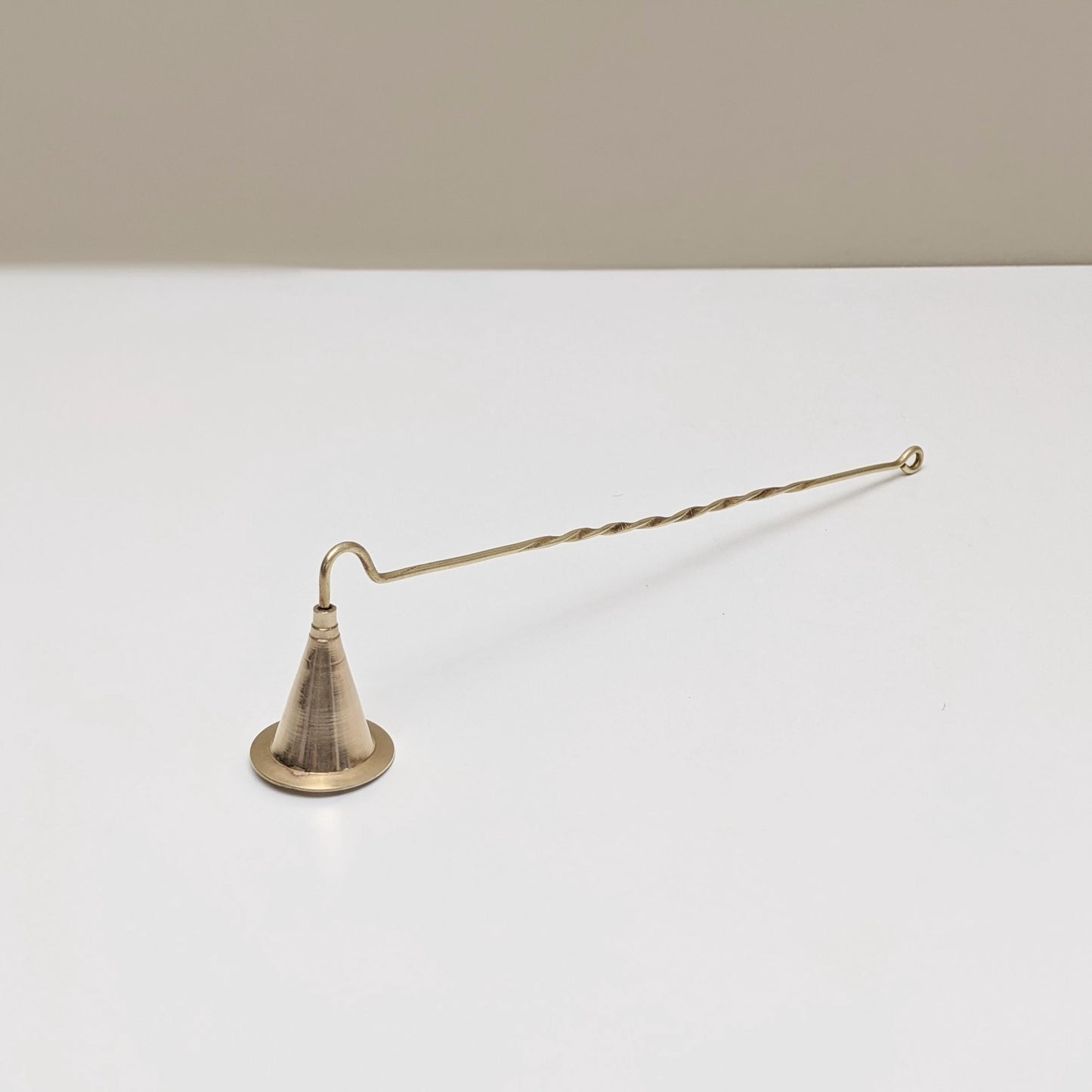 Vintage Brass Candle Snuffer | Mid Century Modern | Boho Decor